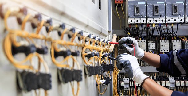 Professional Electrician technician working in Havelock, NC
